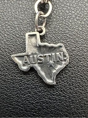 James Avery Sterling Silver Austin Texas State Charm Pendant